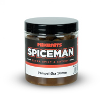 Mikbaits - Boilie v dipu Spiceman 250ml / 16mm - Pampeliška