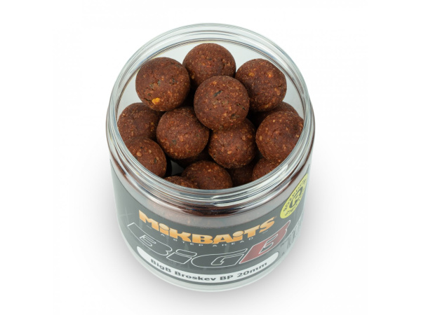 Mikbaits - Rozpusté Boilie Big 250ml, 24mm - BigB Broskev Black peper