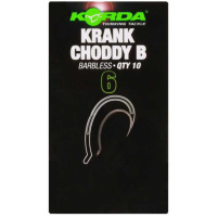 KORDA Háčky Krank Choody Barbless 10ks vel. 4