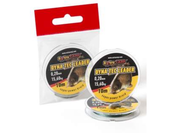 Extra Carp - Návazcová šňůrka Dyna Tec Leader 10m 