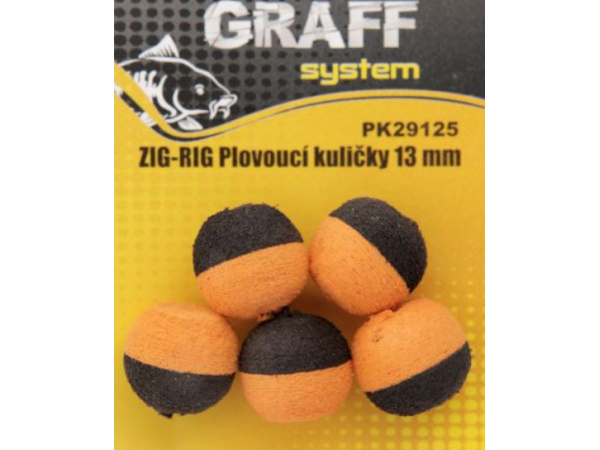 GRAFF - ZIG RIG, Plovoucí kuličky 13mm 5ks