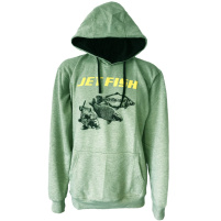 JET FISH - Mikina žíhaná s kapry vel. L