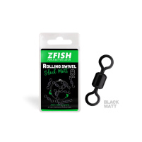 ZFISH - Obratlík Rolling Swivel Black Matt vel.8/28Kg