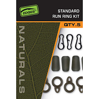 Fox montáž Naturals Standard Run Ring Kit x 8