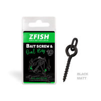 ZFISH Vrtáček s Kroužkem Bait Screw & Oval Ring