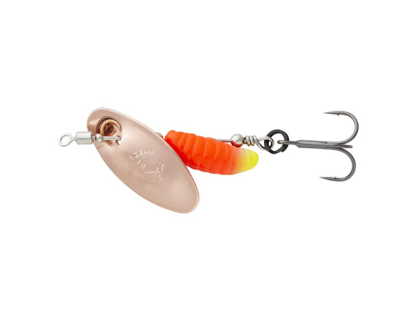 SAVAGE GEAR - Třpytka Grub Spinner - Copper Red Yellow