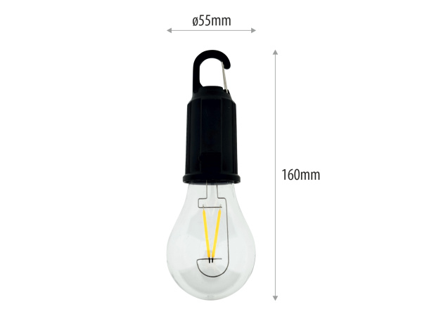 TRIXLINE - LED žárovka s USB nabíjením 3W 3000K