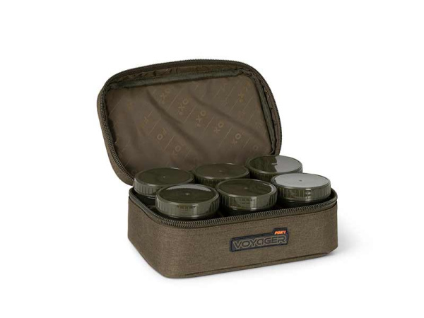 Fox pouzdro Voyager 8 Pot Hookbait Case
