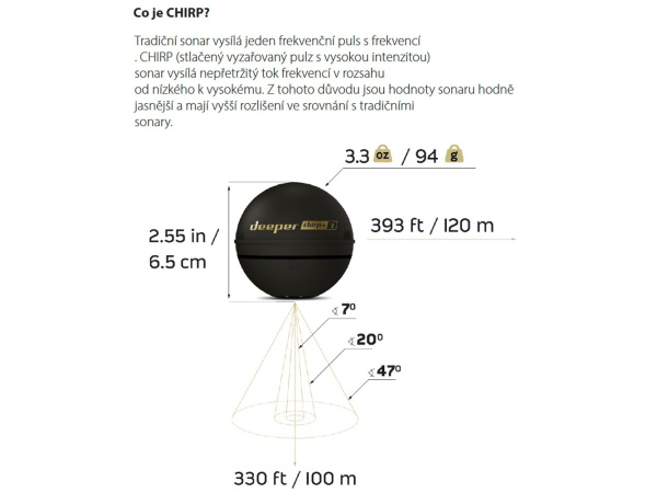 Deeper - Sonar Chirp+ 3