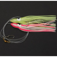 RON THOMPSON - Návazec Sea rig 9 / octopus 12cm glow / háček vel. 5/0 / vlasec 0,60mm