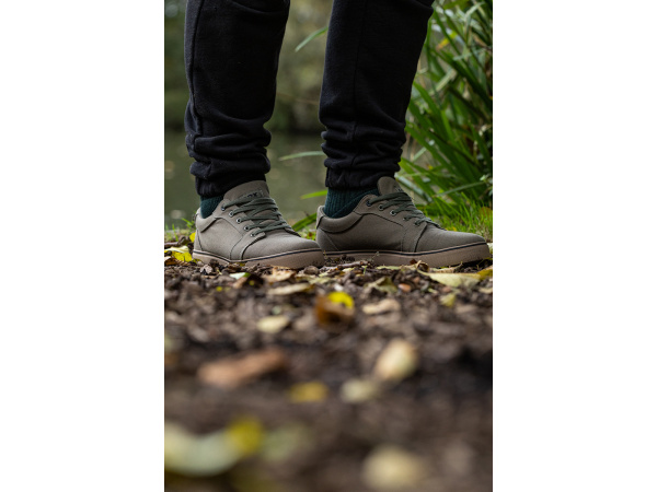 FOX - Boty Khaki Canvas Shoe