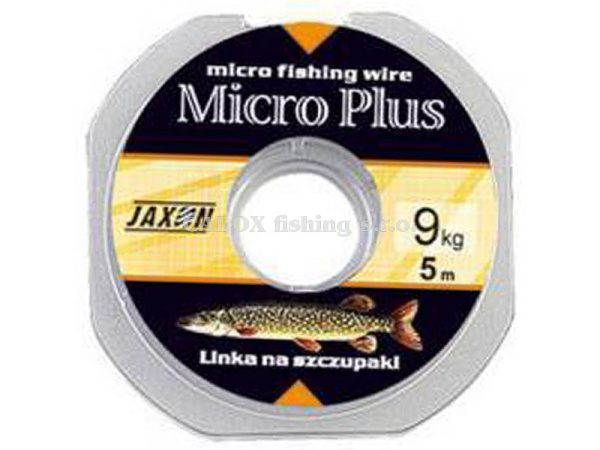 JAXON - Lanko ocelové Micro Plus 5m