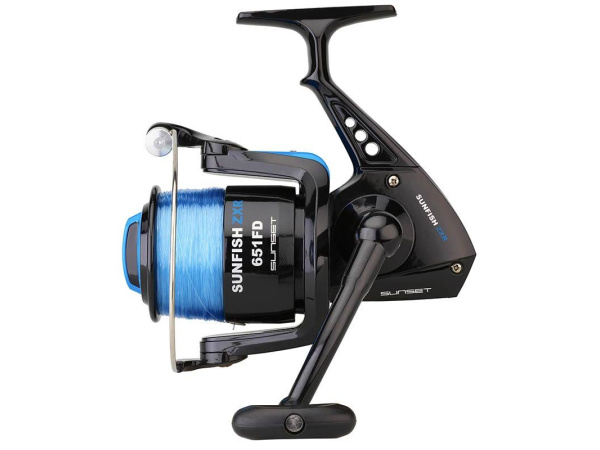 Sunset mořský prut ZXR 270-2 (100-200g), 2-díl + naviják Sunfish ZXR 651 FD