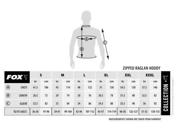 Fox Collection LW Hoody Black & Orange