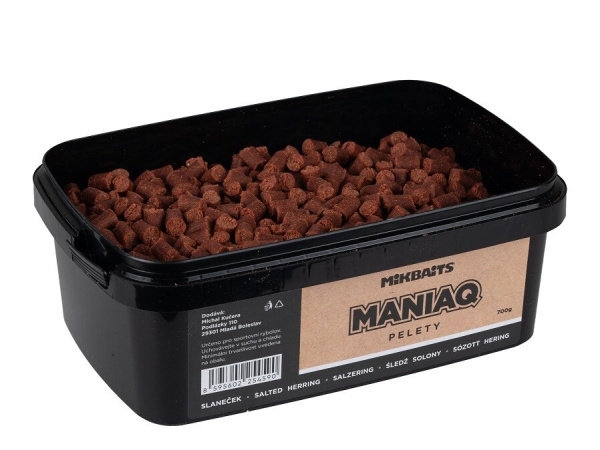 Mikbaits - Pelety ManiaQ 700g, 6mm, Slaneček
