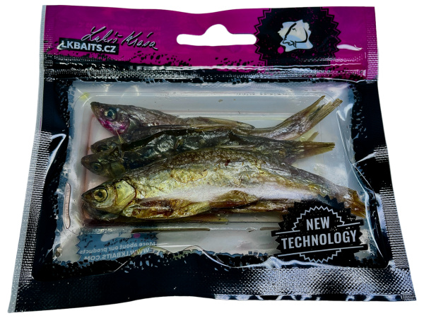 LK Baits - Predátor dipovaná rybička M