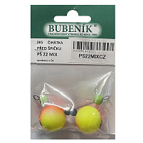 Bubeník - Číhátko před špičku 22mm, 2ks barva červená,žlutá Výprodej
