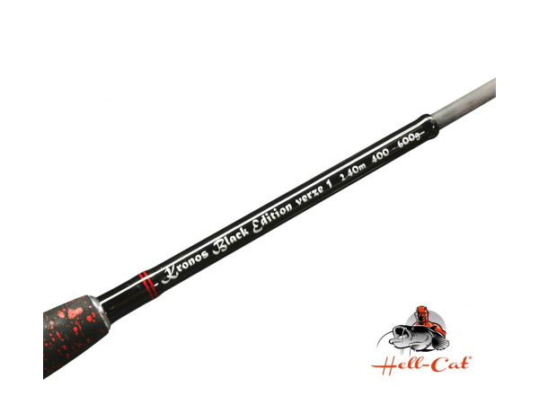 Hell-Cat - Prut Kronos Black-Edition 2,4m 400-600g