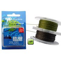 Giants fishing Návazcová šňůrka Carp Braid Sinking 35lbs/20m Camou Brown