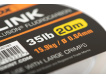FOX - Fluorocarbon Edges Link Illusion čirý 20 m