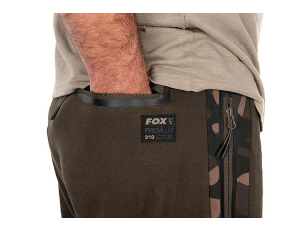Fox tepláky Premium 310 Joggers - Khaki/Camo