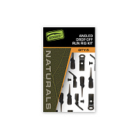 Fox Závěsky Edges Naturals Angled Drop off run rig kit 5pcs