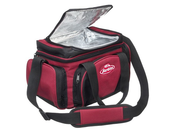 Berkley - Taška SYSTEM BAG 2015 RED-BLACK L (+4krabičky)