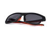 Fox Collection Black & Orange Shades – Grey Lens
