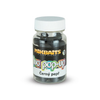 Mikbaits - Plovoucí fluo boilie 10mm - Černý pepř - VÝPRODEJ!