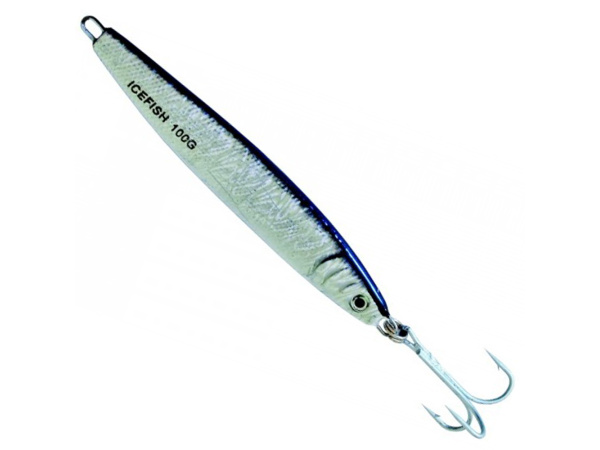 ICE FISH - Pilkr 3D Černo-Stříbrný
