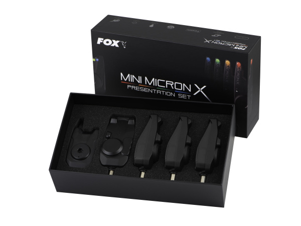 FOX - Sada signalizátorů s příposlechem Mini micron X 4 rod set
