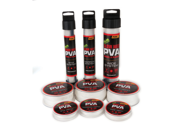 Fox PVA punčocha Slow Melt 25mm Narrow - 7m