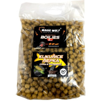 Magic Wolf - Boilies 5kg / 24mm - Kukuřice/Řepka