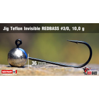 Red Bass - Jig koule Teflon invisible vel. 3/0 Balení 5 ks