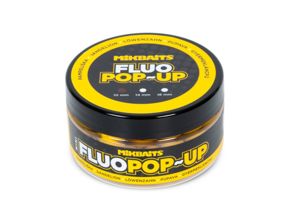 Mikbaits - Plovoucí Fluo mini boilie 100ml, 10mm