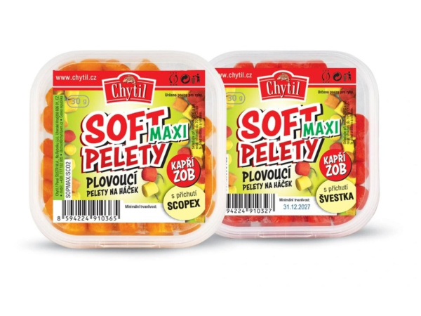 Chytil - Soft pelety MAXI - plovoucí 30g