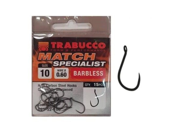Háčky Trabucco Match Specialist 15ks|vel.16