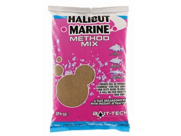 Bait-Tech krmítková směs Halibut Marine Method Mix 2 kg