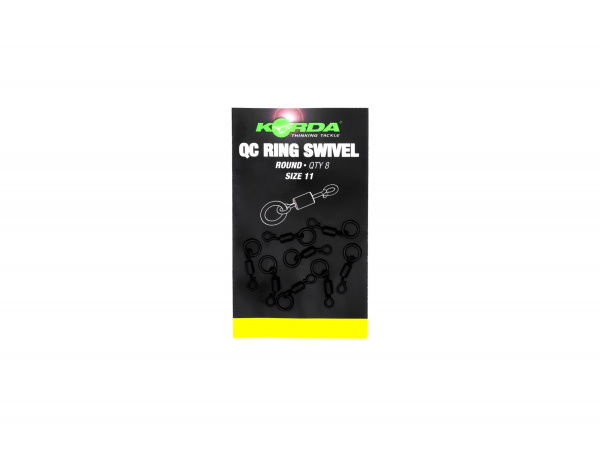 KORDA Obratlíky Quick Change Ring Swivel 8ks 