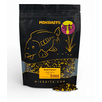 Mikbaits Smoke Micro Pelety 2-3 mm 350 g Sweet Popcorn