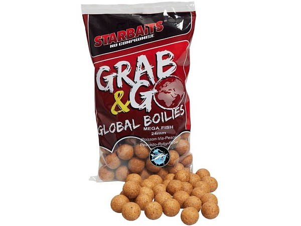 Starbaits - Boilies G&G Global 800g, 24mm