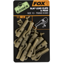 FOX -  Závěs na zátěž Safety lead clips & pegs vel: 10