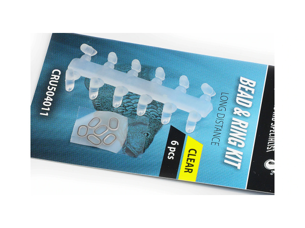 Carp'R'Us Zarážky Bead & Ring Kit - Long Distance 12+6ks