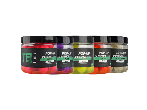 TB baits - Dipované Pop Up 16mm 120g