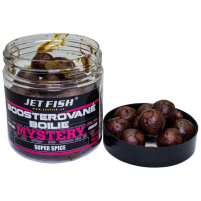 JET FISH - Boosterované boilie MYSTERY 24mm, 250ml - super spice