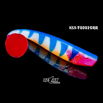 Relax - Gumová nástraha Ohio 5 Tiger - Barva TG002ORR - blister 3ks - 12,5cm
