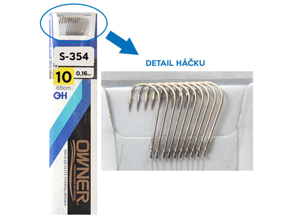 OWNER - Návazce na plavanou S-354 - 65cm