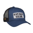 SAVAGE GEAR - Čepice Kšiltovka logo badge cap teal blue