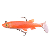 SPRO - Powercatcher Super Natural Baitfish s jigem a háčkem  8cm - Goldfish