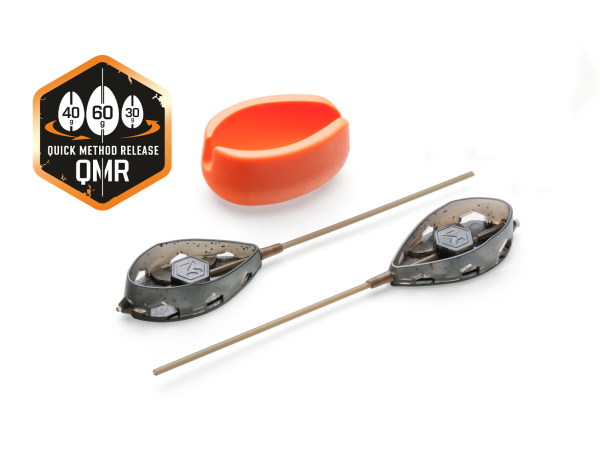 Mivardi Sada rychlovýměnných method krmítek QMR Flat XL long (50g + 60g + mould)